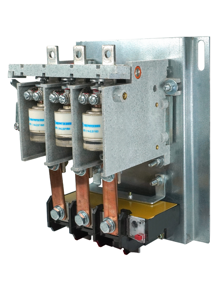 КВТ-1,14-2,5/160-3 У3-Р, 3п, 160А,380В AC/DC, 4з+3р, нереверсивный, реле РТТ326 136-160А, IP00  (ЭТ)