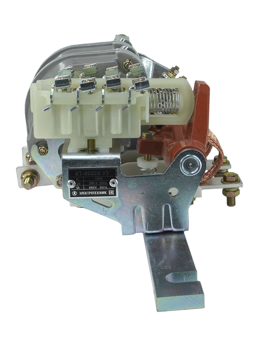 КТ-6022Б У3, 160А, 380В, 3з+3р, 2 полюса  (ЭТ)