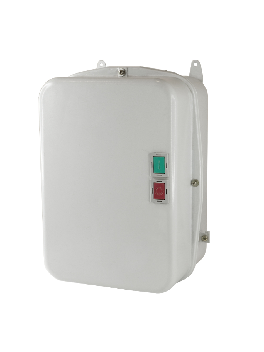 ПМ12-100120 У2 В, 220В, 2з+2р, 100А, нереверс., б/реле, в корпусе IP54, с кнопками ПУСК и СТОП  (ЭТ)