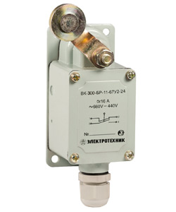 ВК-300- БР-11-67У2-15,рычаг с роликом,с сальником,ход вправо и влево,б/cамовозвр.,ступень1,IP67 (ЭТ)