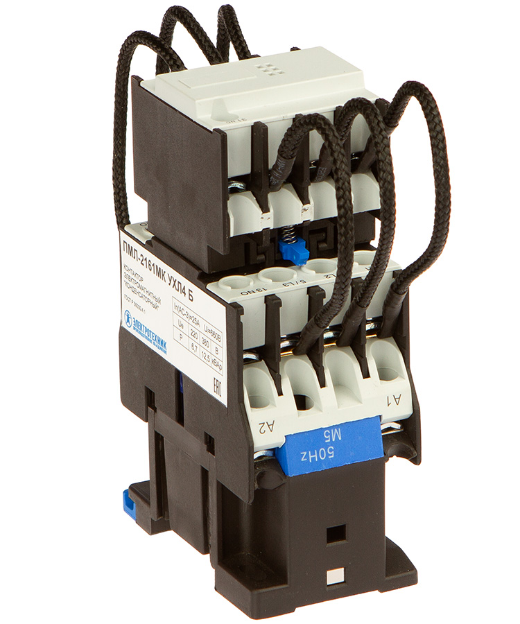 ПМЛ-2161МК УХЛ4 Б, 380В/50Гц, 12,5 кВАр, 1р, 25А, IP20  (ЭТ)