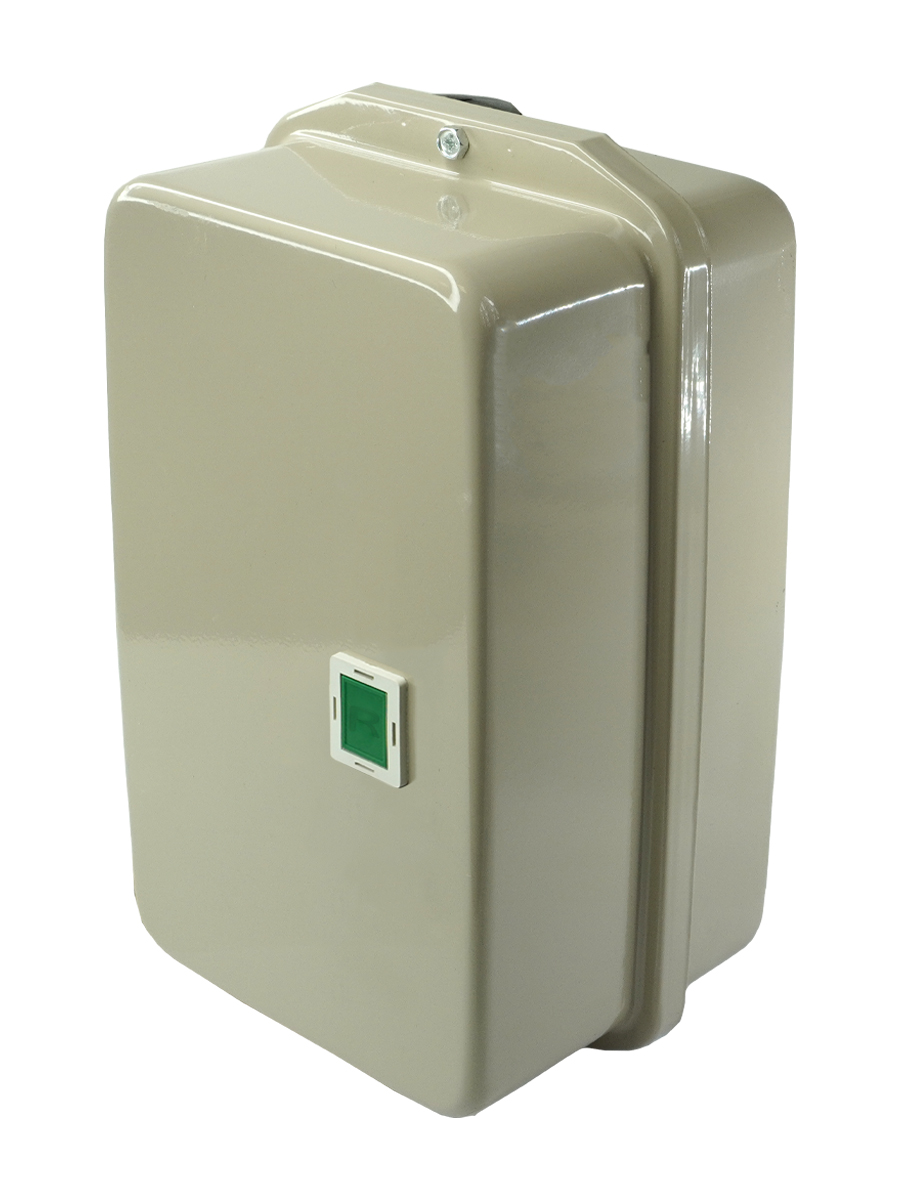 ПМА-4210 У3 В, 220В, 2з+2р, 63А, нереверс., с реле 53,5-63,0А, в корпусе IP40, с кнопкой R  (ЭТ)