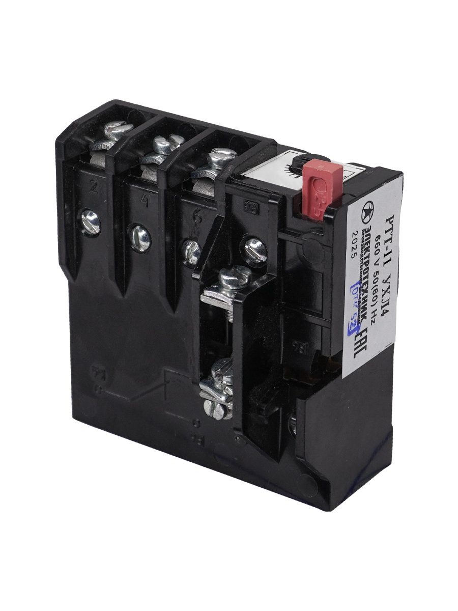 РТТ-11 УХЛ4,  5,00А, 660В/50Гц, 1п, 4,25-5,75А, ручной возврат  (ЭТ) 