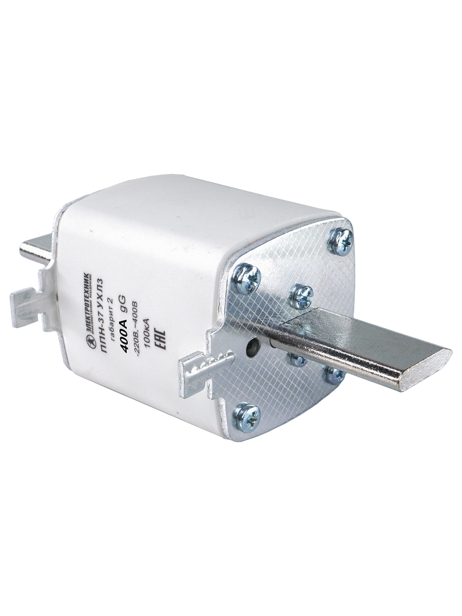 Плавкая вставка ППН-37 УХЛ3, 400А, габарит 2, IP00  (ЭТ)