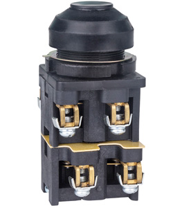 КЕ-082/1, черный, 4з, цилиндр, IP54, 10А ,660В  (ЭТ)