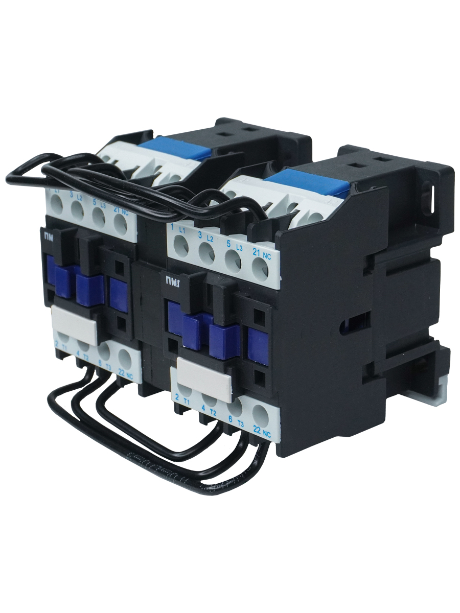 ПМЛ-1561ДМ УХЛ4 Б, 380В, 2р, 16А, реверсивный, без реле, IP20  (ЭТ)