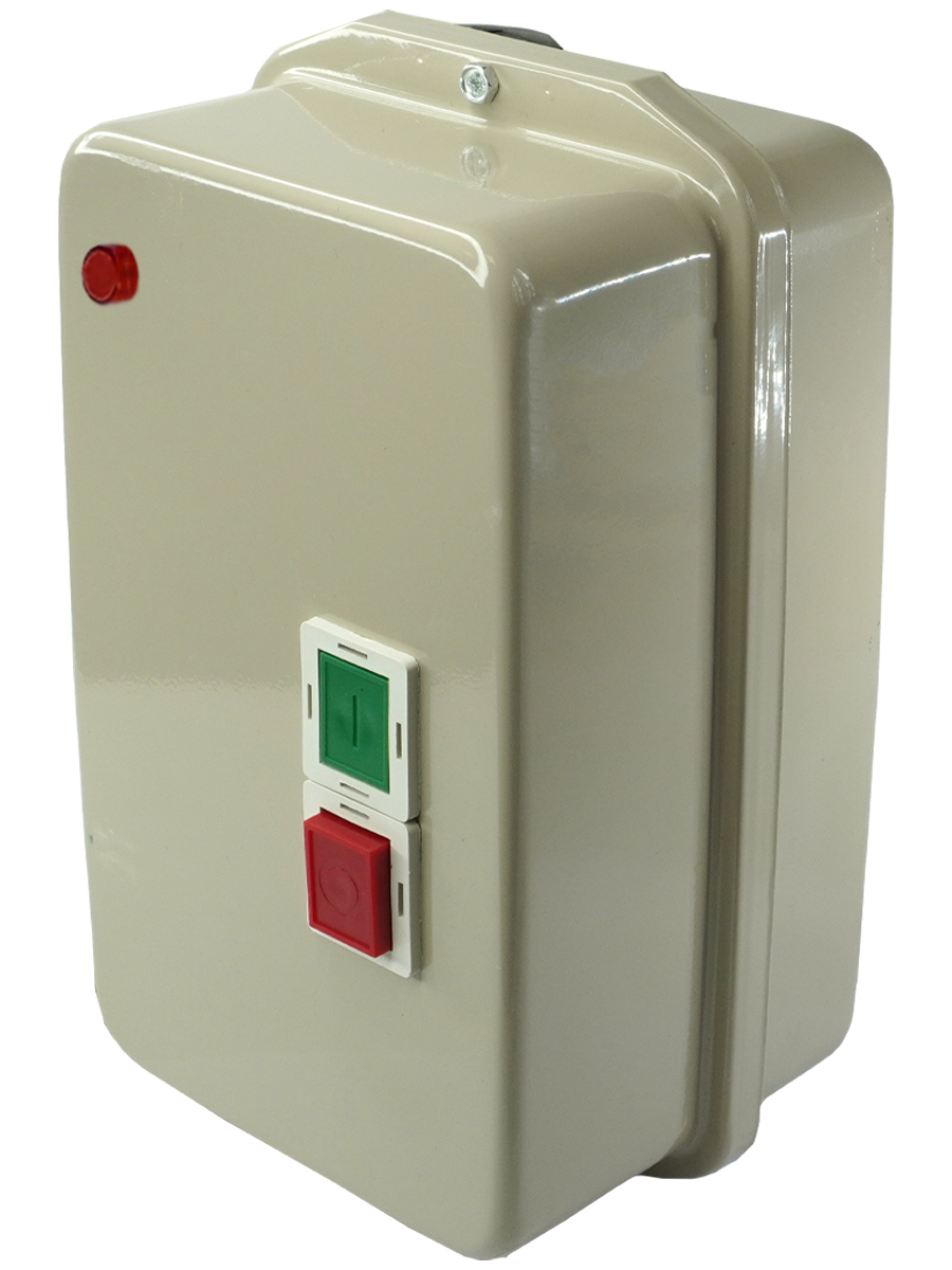 ПМЛ-3230 УХЛ4 Б,380В,1р+1з,40А,нереверс.,с реле 30-40А,в корпусе IP54,с кнопк.ПУСК+СТОП,сигн.л. (ЭТ)