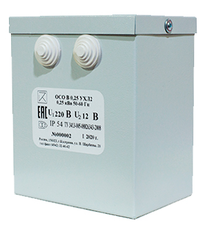 ОСО В-0,25 УХЛ2 220/12, IP54