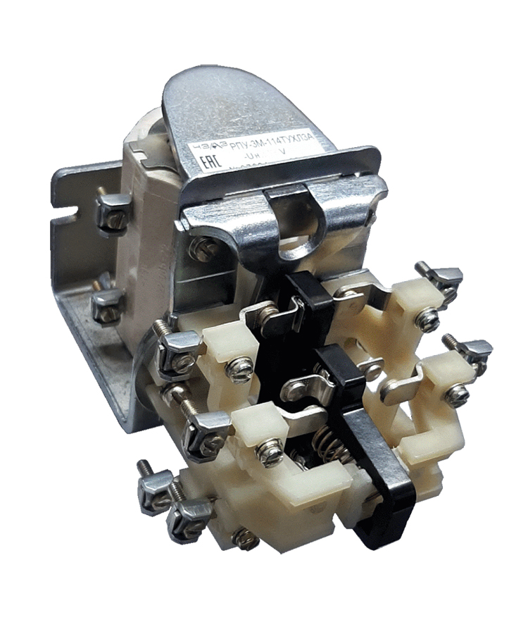 РПУ-3М-114ТУХЛ3А, 50В DС, под винт, 16А, 2з+2р, IP00