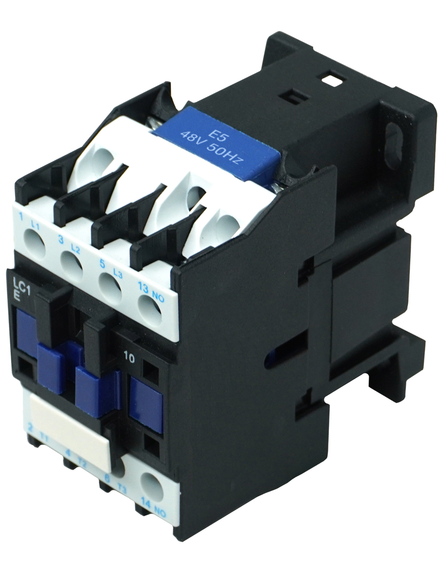 LC1E1201E5, 3Р, 12А, 1НЗ, 48В/50Гц, контактор электромагнитный  (ЭТ)
