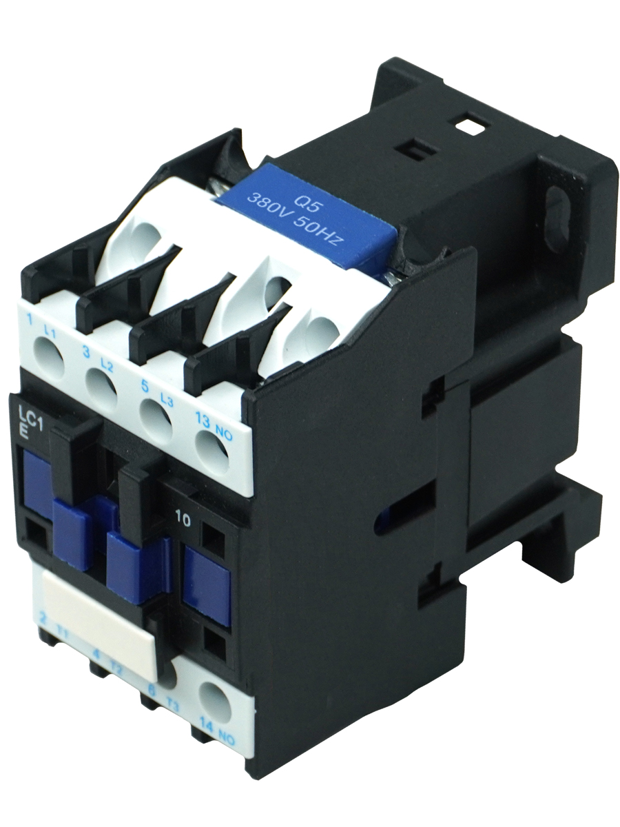 LC1E1201Q5, 3Р, 12А, 1НЗ, 380В/50Гц, контактор электромагнитный  (ЭТ)
