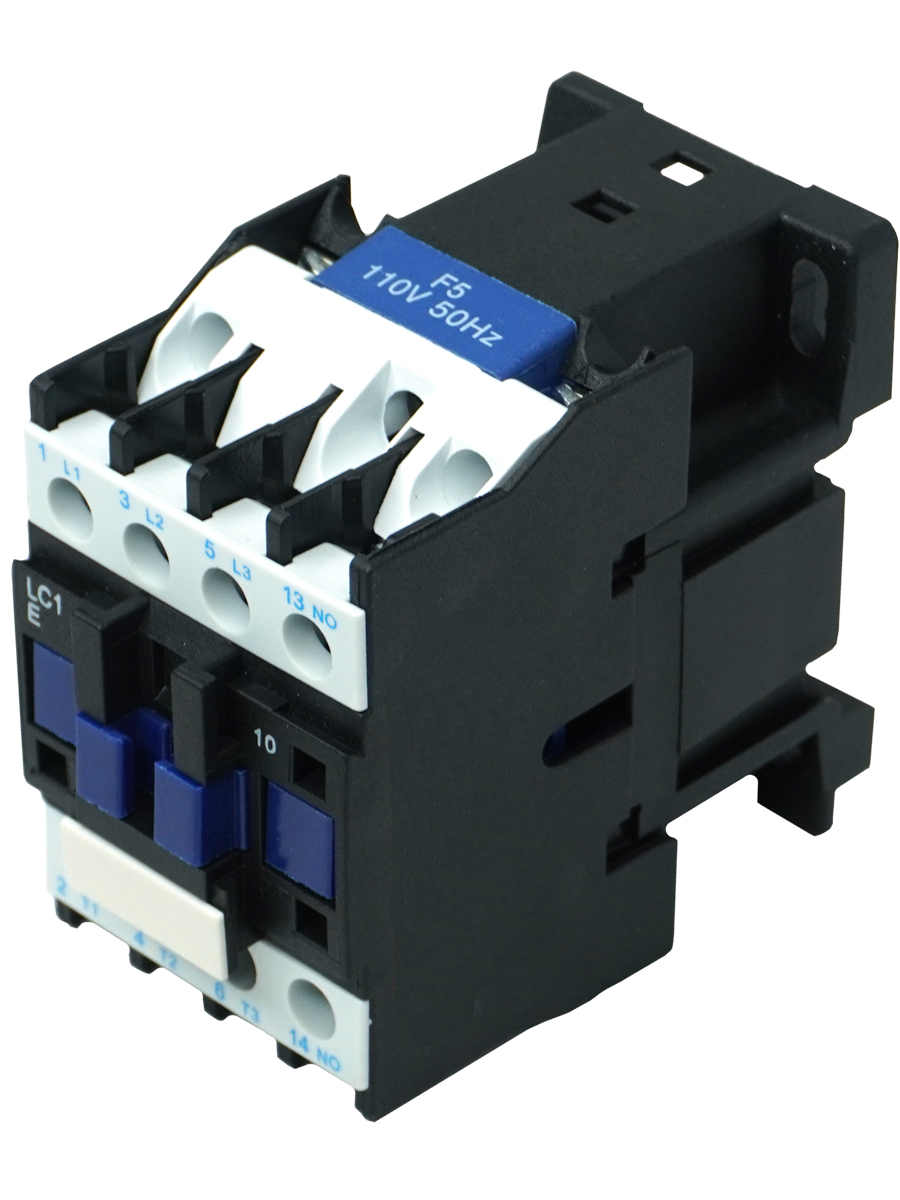 LC1E1210F5, 3Р, 12А, 1НО, 110В/50Гц, контактор электромагнитный  (ЭТ)