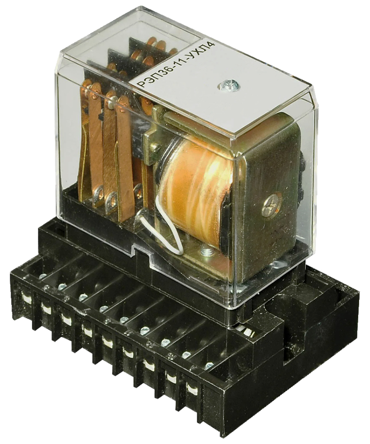 РЭП36-11 УХЛ4, 24В, 2з+2р, заднее присоединение, IP00