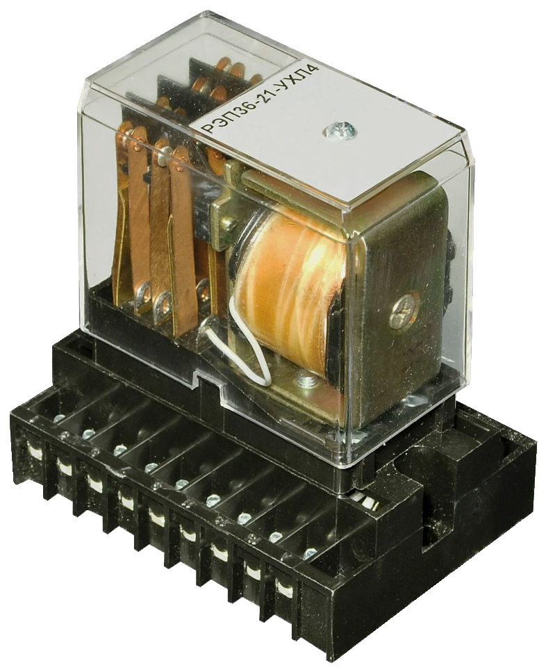 РЭП36-21 УХЛ4, 380В, 6з, заднее присоединение, IP00