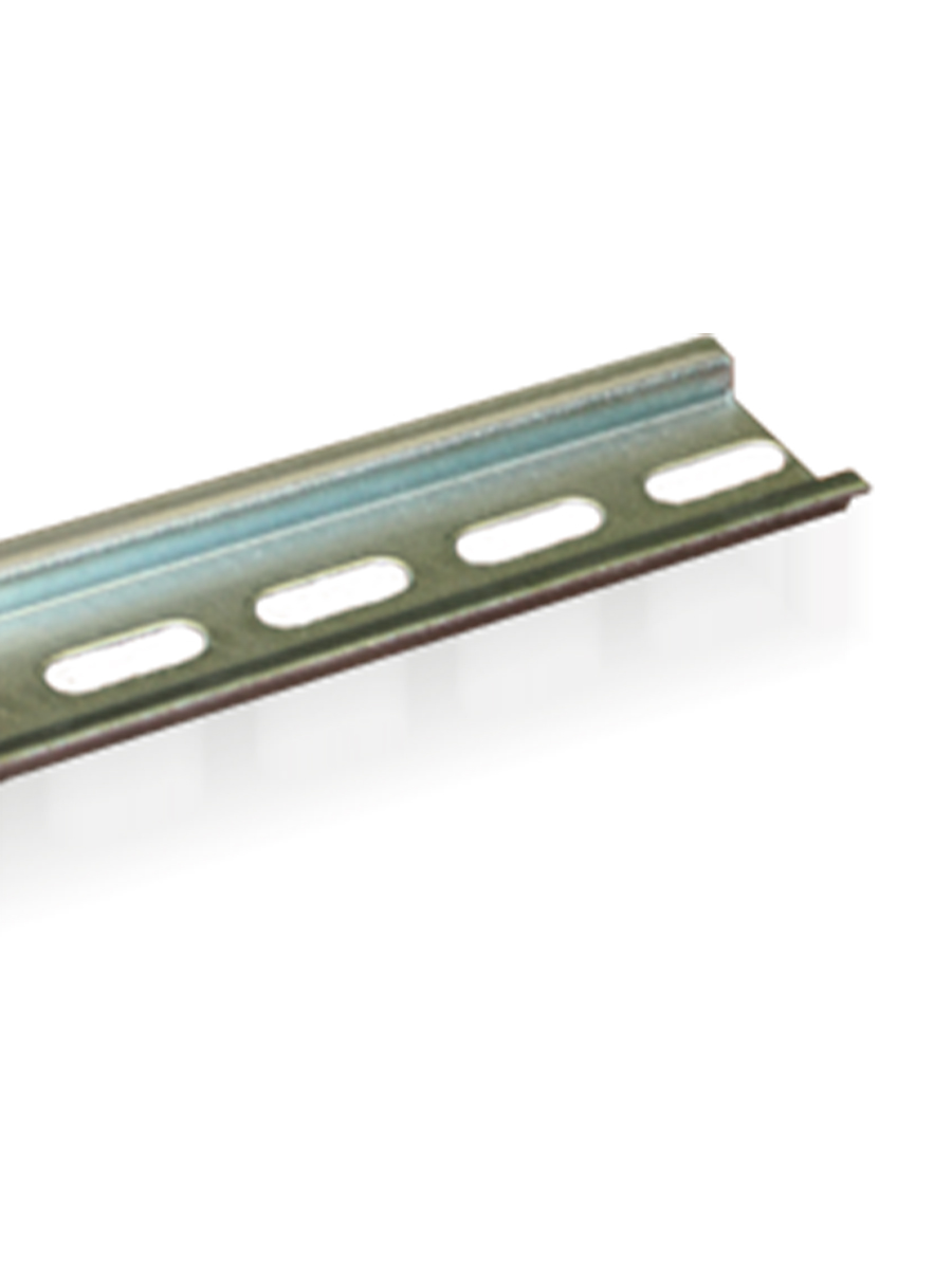 Рейка Р2-1 (DIN-рейка 35х7,5) перфорированная, паз под М4мм (1 метр)