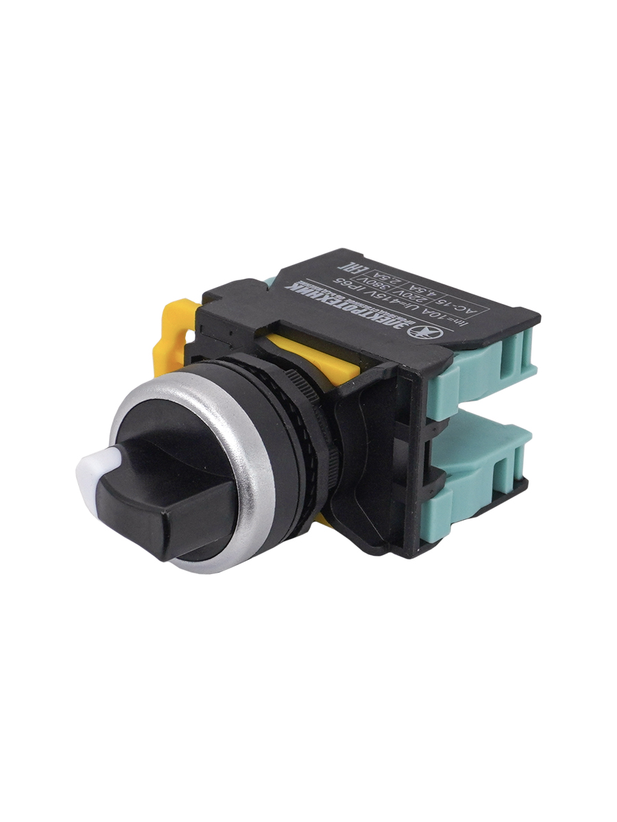 ВК22-ED33-65У1, 2НО, на 3 положения с фиксацией I-O-II, стандартная рукоятка, d22мм, IP65  (ЭТ)