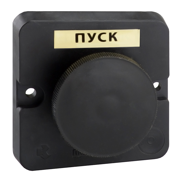 ПКЕ 122-1 У2, 10А, 660В, 1 элемент, чёрный гриб, в нишу, IP54  (ЭТ)