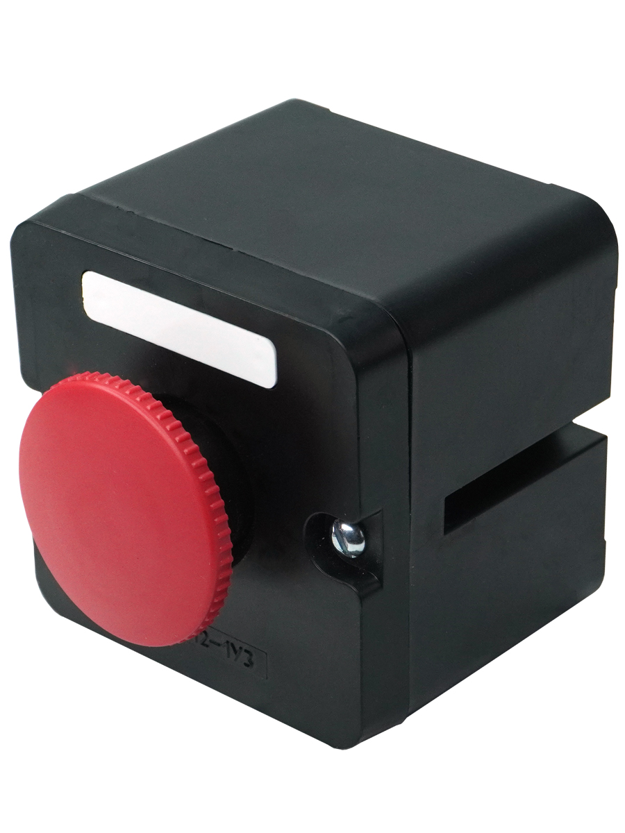 ПКЕ 212-1 У3, 10А, 660В, 1 элемент, красный гриб, накладной, IP40  (ЭТ)