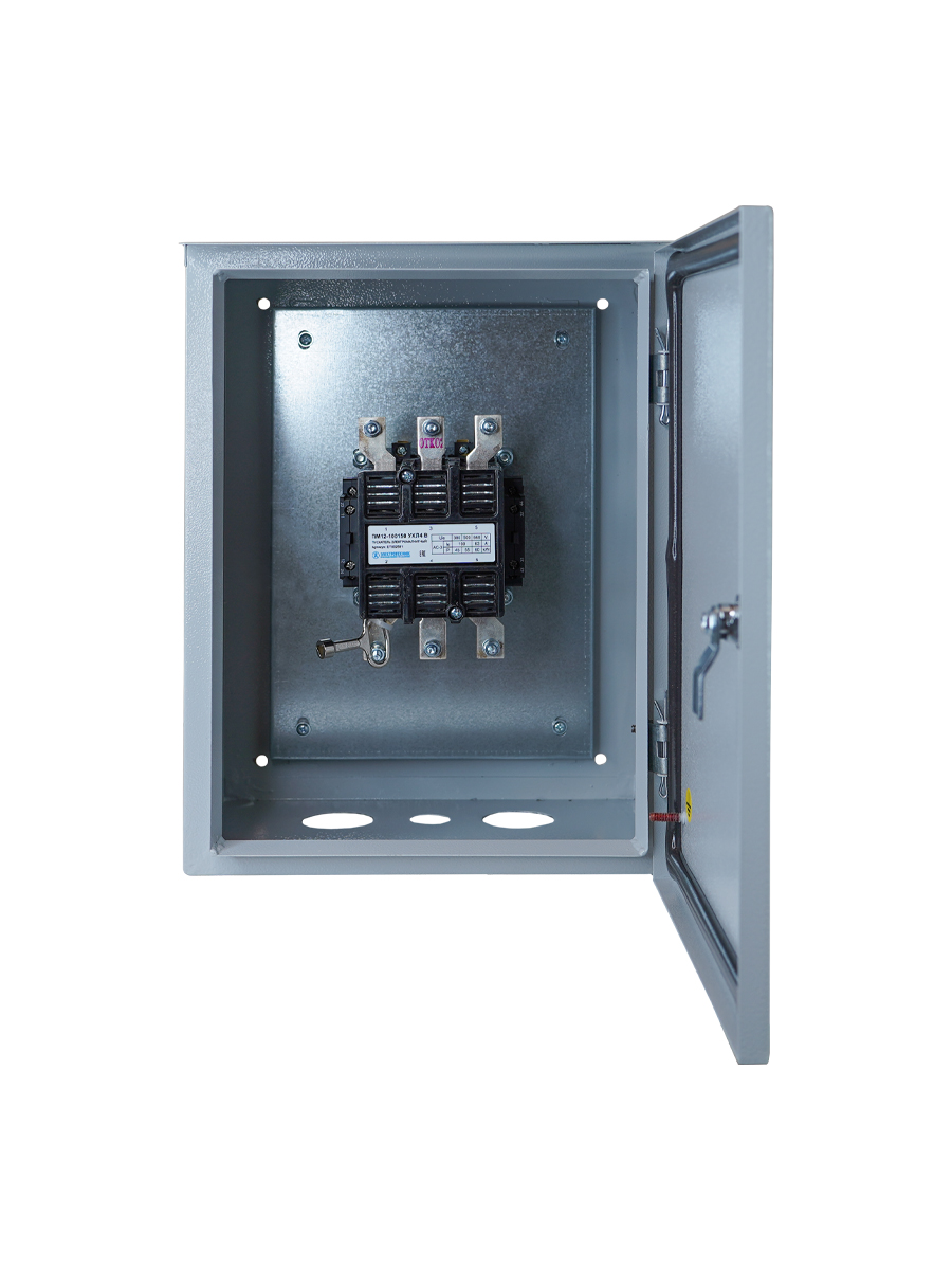 ПМ12-100140 У3 В, 220В, 2з+2р, 100А, нереверс., б/реле, в корпусе 400х300х220, без кнопок, IP40 (ЭТ)